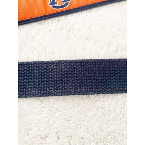Moonshine Aubrun University Orange Belt Preppy Large Canvas Logo College - Picture 11 of 14